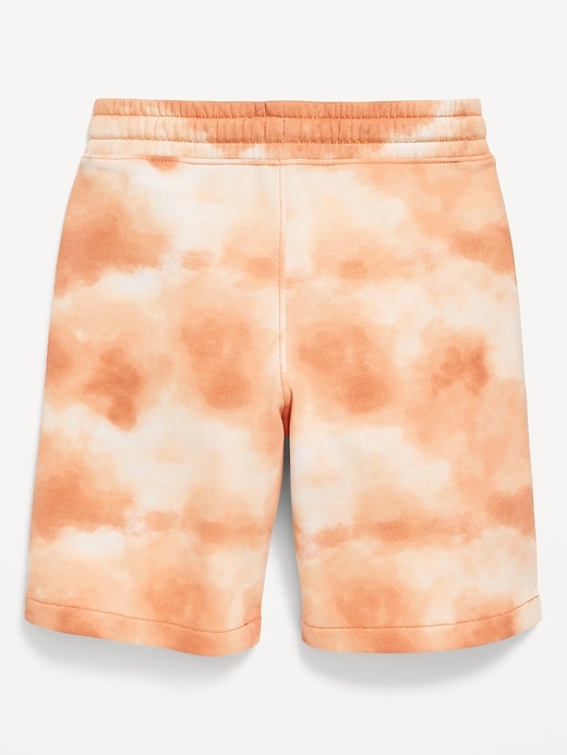View large product image 2 of 3. Fleece Jogger Shorts for Boys (At Knee)