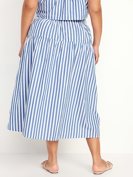 Image number 8 showing, Dropped-Waist Midi Skirt