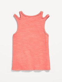 View large product image 3 of 4. Cutout-Shoulder Tank Top for Girls