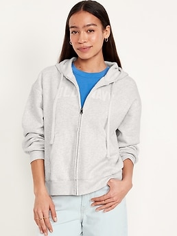 Logo Zip Hoodie Sweatshirt - image 3