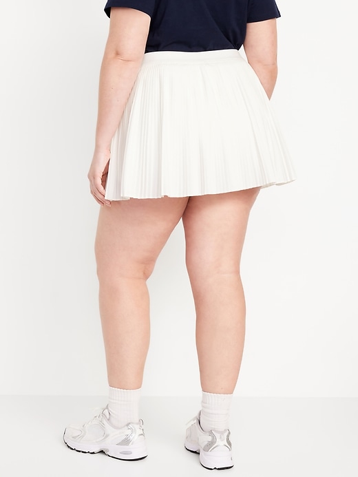 Image number 8 showing, Extra High-Waisted StretchTech Micro-Pleated Skort