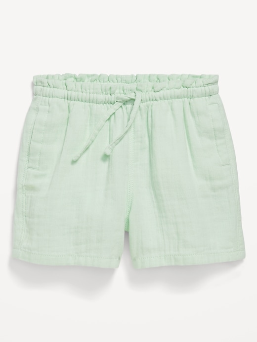 View large product image 1 of 2. Ruffled Pull-On Shorts for Toddler Girls