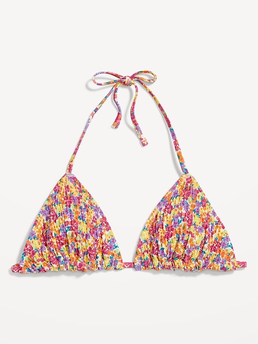 Image number 4 showing, Triangle String Bikini Swim Top