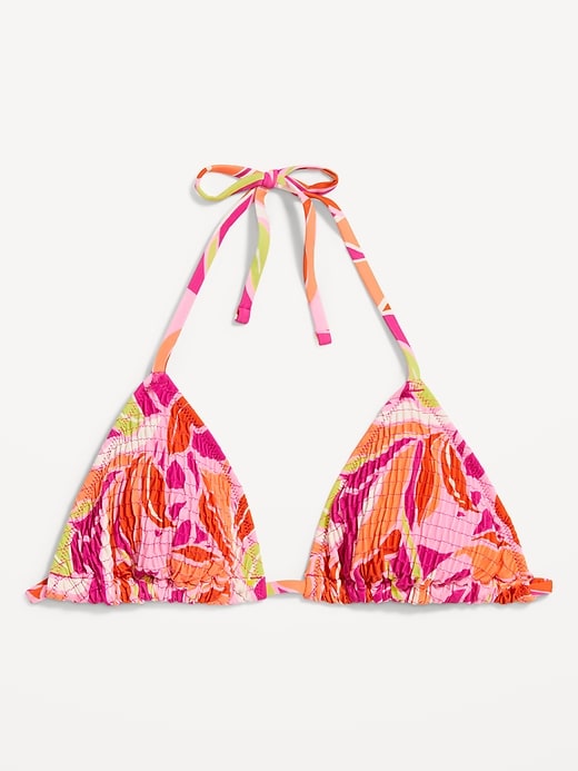 Image number 4 showing, Triangle String Bikini Swim Top