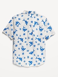 View large product image 3 of 4. Short-Sleeve Pocket Shirt for Boys
