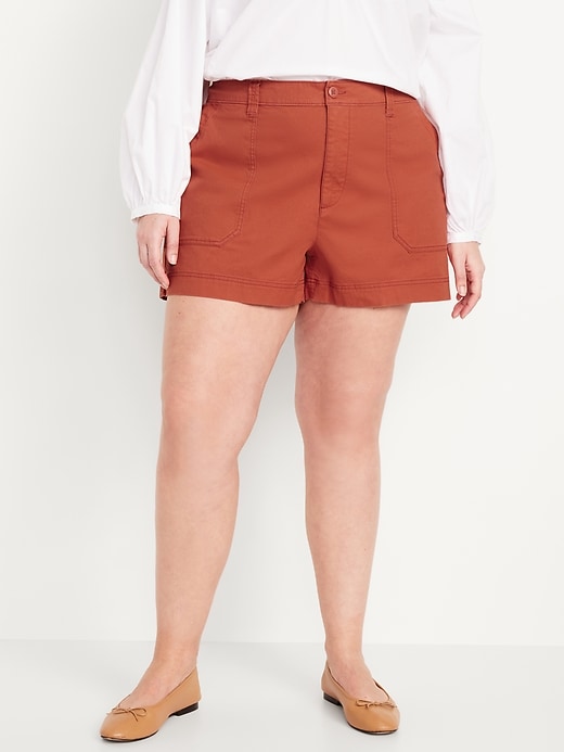 Image number 7 showing, High-Waisted OGC Chino Shorts -- 3.5-inch inseam