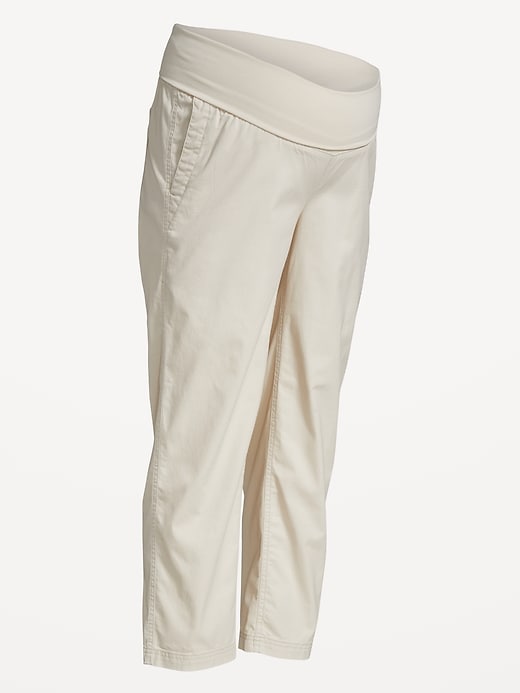 Image number 6 showing, Maternity Rollover-Waist OGC Chino Pants