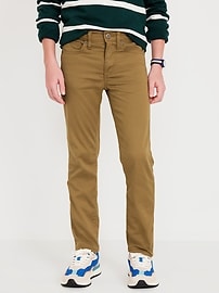 Image number 1 showing, Slim 360° Stretch Five-Pocket Pants for Boys