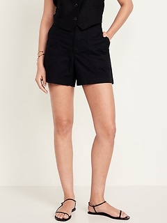 High-Waisted OGC Chino Shorts -- 5-inch inseam