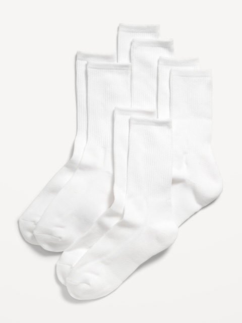 Crew Socks 4-Pack - Bright White