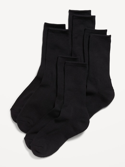 View large product image 1 of 1. Crew Socks 4-Pack