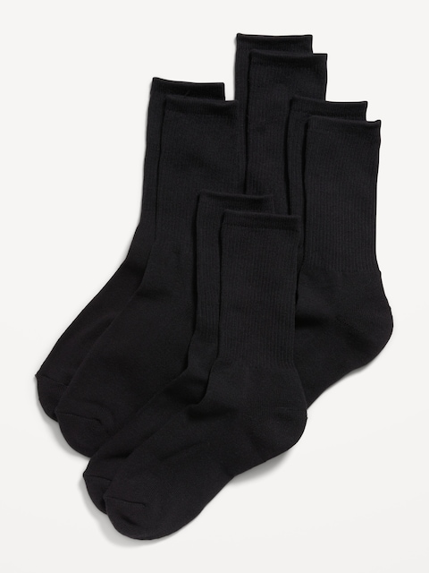 Crew Socks 4-Pack - Black Jack