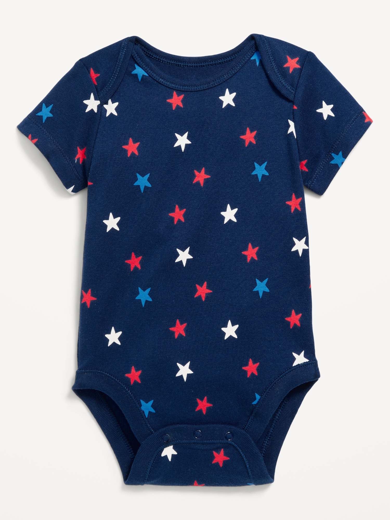 Unisex Short-Sleeve Graphic Bodysuit for Baby