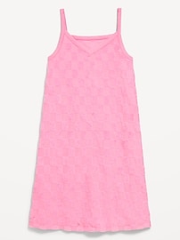 View large product image 3 of 3. Sleeveless Terry Swing Dress for Girls