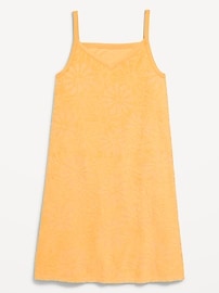View large product image 3 of 3. Sleeveless Terry Swing Dress for Girls