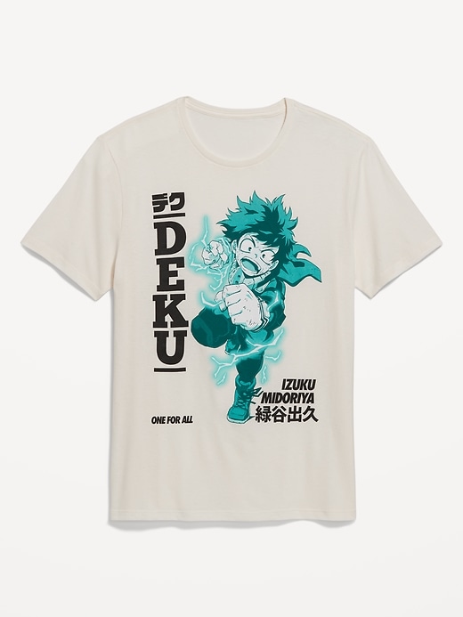 View large product image 1 of 1. My Hero Deku® Gender-Neutral T-Shirt for Adults
