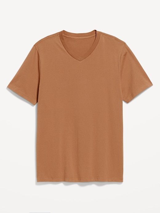 Image number 4 showing, Soft-Washed V-Neck T-Shirt