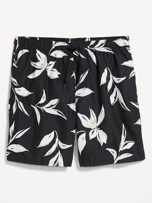 Image number 6 showing, Printed Swim Trunks -- 7-inch inseam