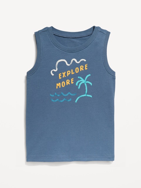 Graphic Tank Top for Toddler Boys