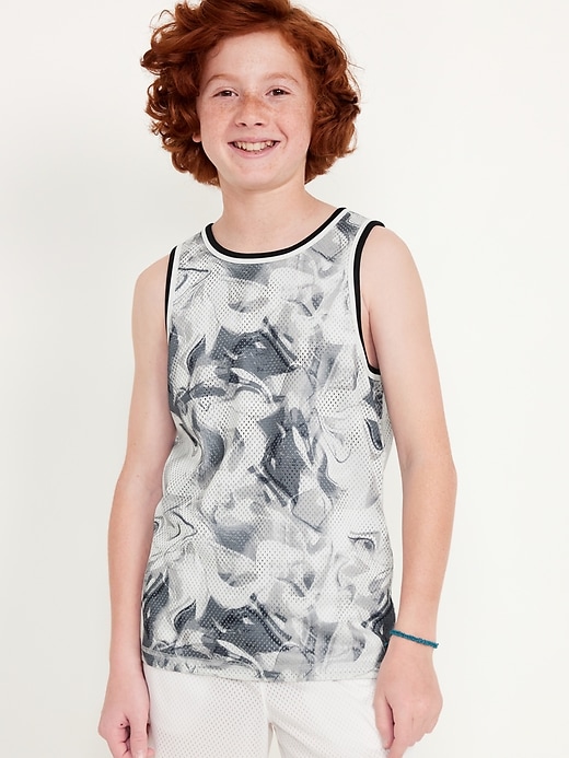 View large product image 1 of 4. Mesh Performance Tank Top for Boys