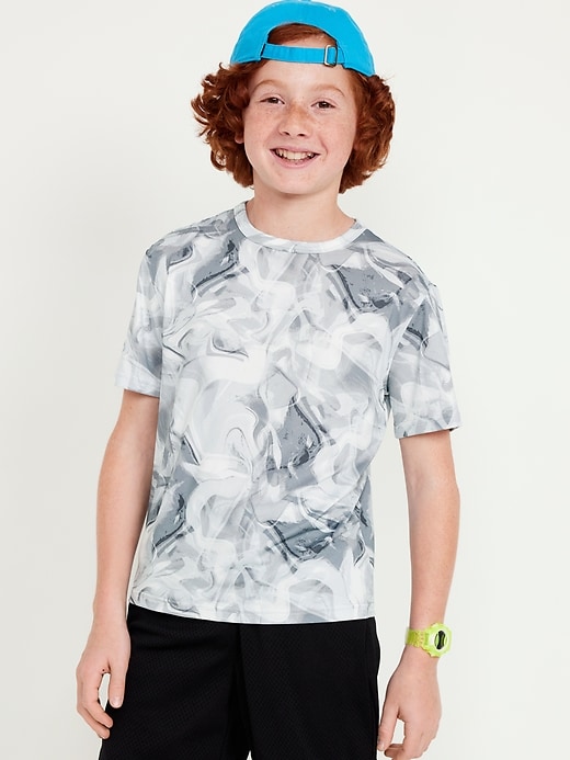 View large product image 1 of 3. Cloud 94 Soft Printed Performance T-Shirt for Boys