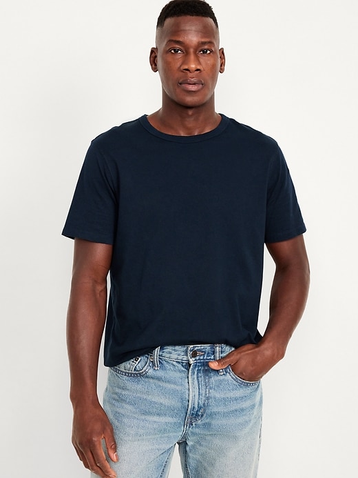 Image number 1 showing, Curved-Hem T-Shirt