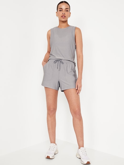 Image number 3 showing, High-Waisted Cloud 94 Soft Shorts -- 5" inseam