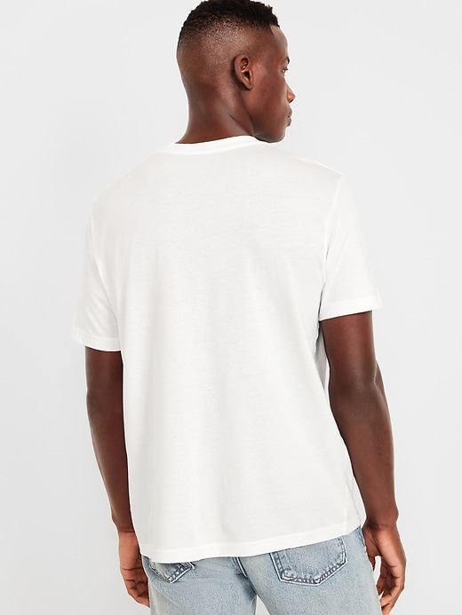 Image number 3 showing, Soft-Washed V-Neck T-Shirt 3-Pack