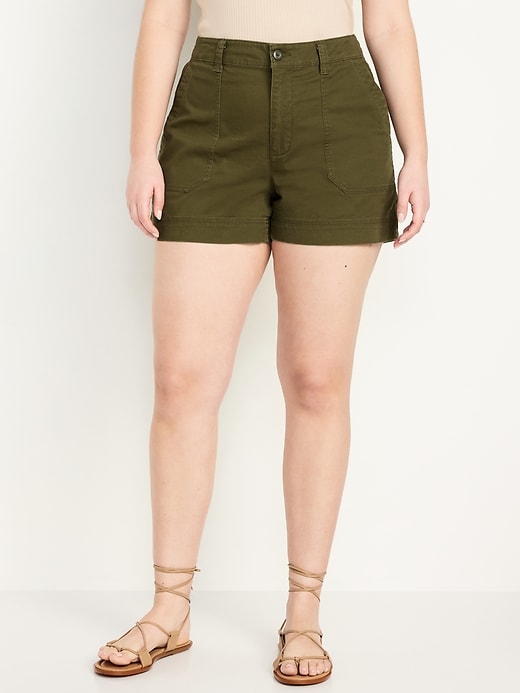 Image number 5 showing, High-Waisted OGC Chino Shorts -- 3.5-inch inseam