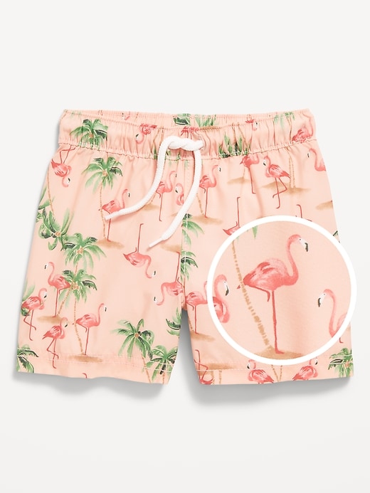 View large product image 1 of 3. Printed Swim Trunks for Baby
