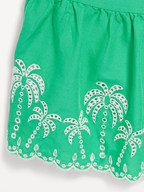 View large product image 4 of 4. Sleeveless Embroidered Dress for Girls