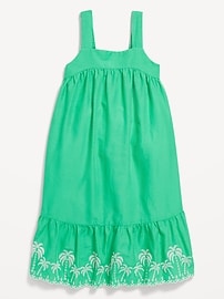 View large product image 3 of 4. Sleeveless Embroidered Dress for Girls