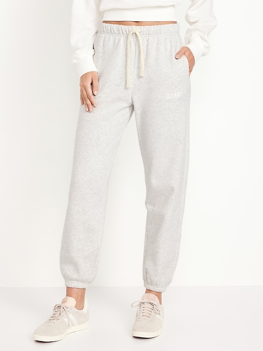 Image number 1 showing, Extra High-Waisted Logo Sweatpants