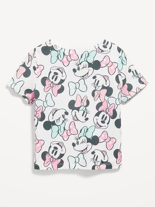 View large product image 2 of 2. Disney© Minnie Mouse Graphic T-Shirt for Toddler Girls