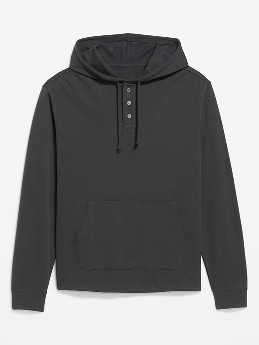 Image number 7 showing, French Terry Henley Hoodie