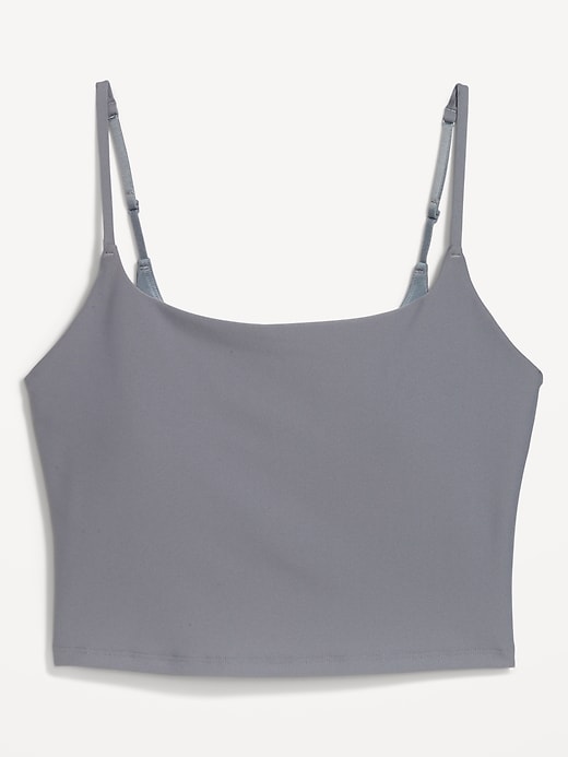 Image number 4 showing, Light Support Strappy PowerSoft Longline Sports Bra