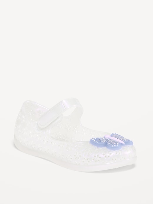 View large product image 1 of 3. Fruity Scented Jelly Mary-Jane Flats for Toddler Girls