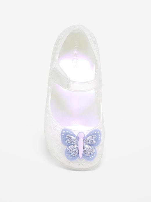 View large product image 2 of 3. Fruity Scented Jelly Mary-Jane Flats for Toddler Girls