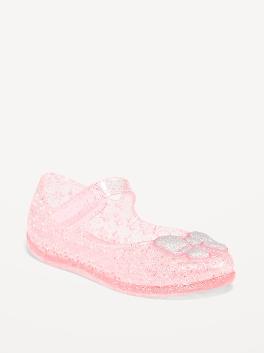 View large product image 1 of 3. Fruity Scented Jelly Mary-Jane Flats for Toddler Girls
