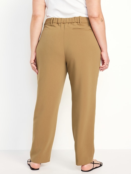 Image number 8 showing, Extra High-Waisted Taylor Trouser Straight Pants
