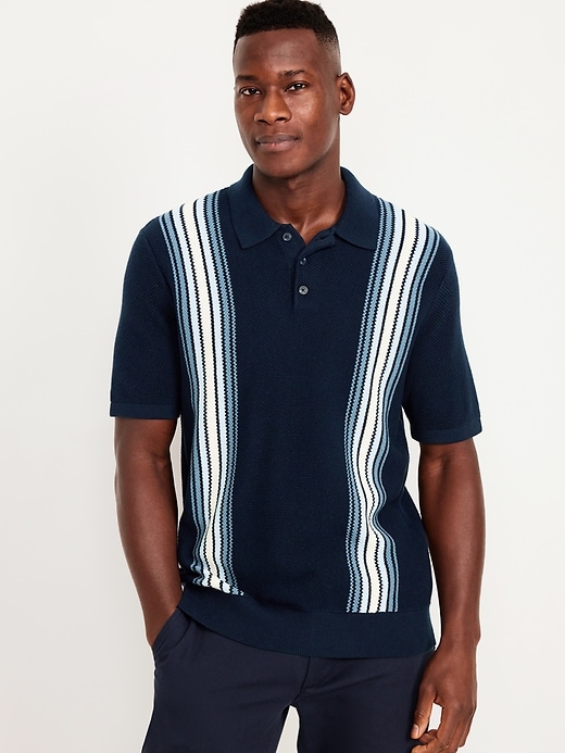 Image number 1 showing, Classic Fit Polo Sweater