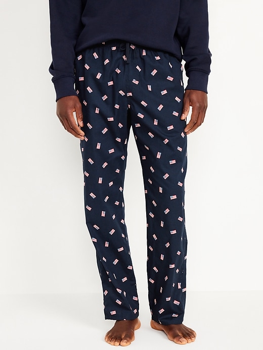 View large product image 1 of 3. Poplin Pajama Pants