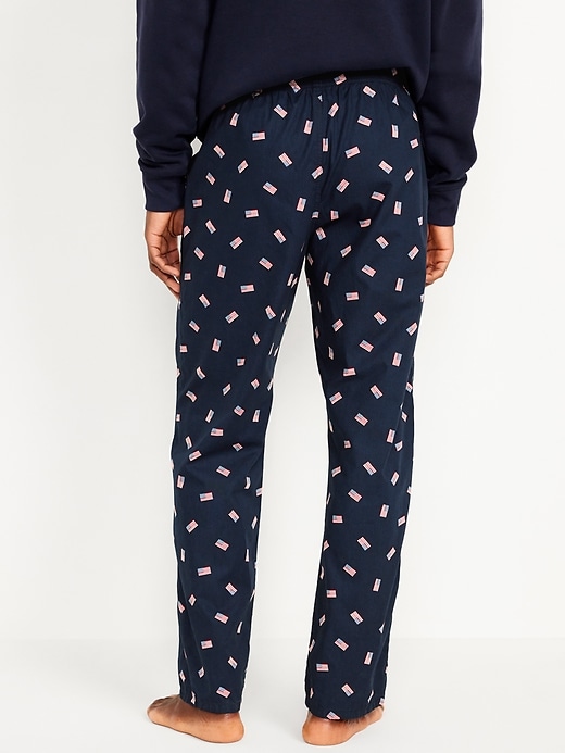 View large product image 2 of 3. Poplin Pajama Pants