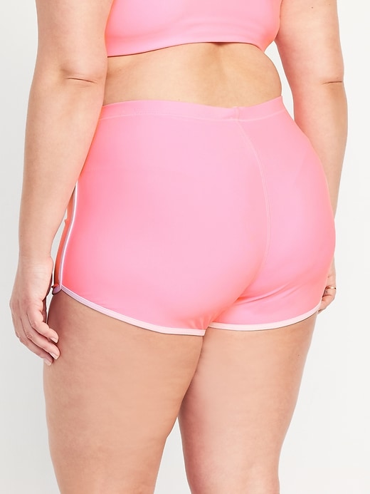 Image number 8 showing, High-Waisted Swim Shorts -- 1.5-inch inseam