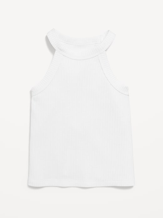 View large product image 1 of 2. Fitted Halter Tank Top for Toddler Girls