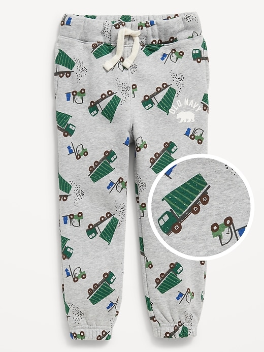 View large product image 1 of 1. Logo Cinched-Hem Sweatpants for Toddler Boys