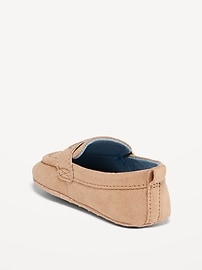 View large product image 3 of 4. Faux-Suede Moccasin Slip-On Shoes for Baby