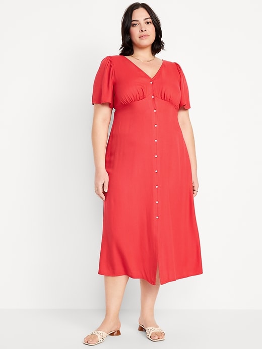 Image number 6 showing, Waist-Defined Midi Dress