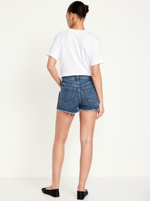 Image number 2 showing, High-Waisted OG Jean Shorts -- 3-inch inseam
