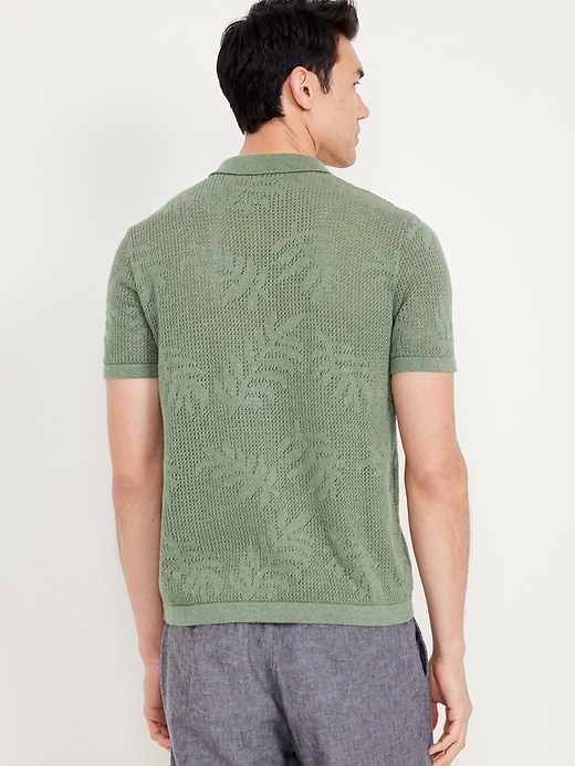 Image number 2 showing, Sweater-Knit Shirt